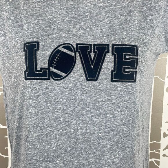 C&C California LOVE Football T-Shirt XS Gray, Black - Picture 5 of 8